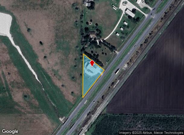 6625 Us Highway 77, Sinton, TX Parcel Map