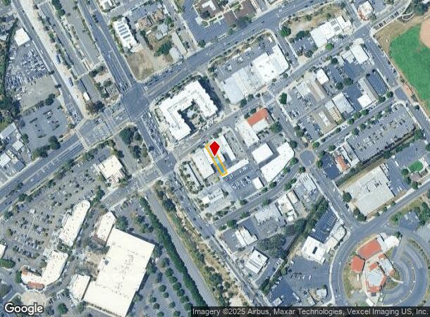 127 Main St, Vista, CA Parcel Map