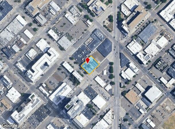  2201 Arapahoe St, Denver, CO Parcel Map