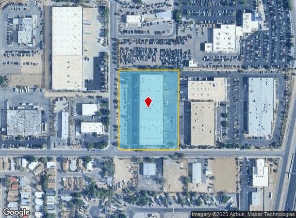 8600 San Mateo Blvd Ne, Albuquerque, NM Parcel Map