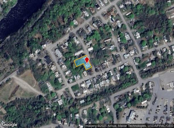 13 Center St, Skowhegan, ME Parcel Map