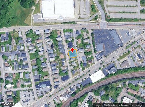 10 Liscomb St, Worcester, MA Parcel Map