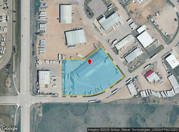  1808 Hancock Dr, Bismarck, ND Parcel Map