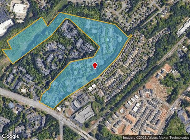 4021 Mcginnis Ferry Rd, Suwanee, GA Parcel Map