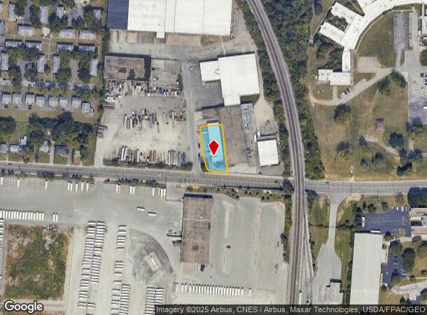  1780 Frebis Ave, Columbus, OH Parcel Map