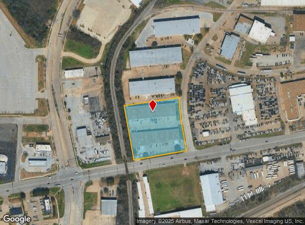  1817 E Division St, Arlington, TX Parcel Map
