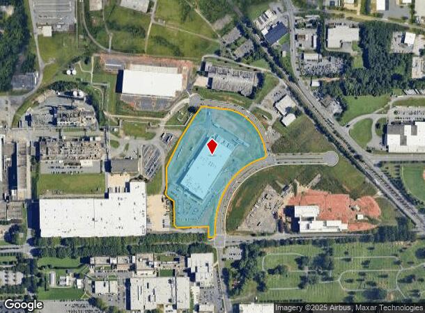  3330 W Shorefair Dr, Winston Salem, NC Parcel Map