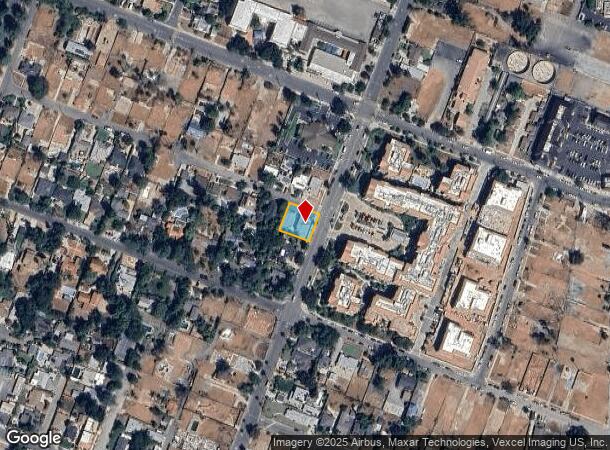 734 Colman St, Altadena, CA Parcel Map