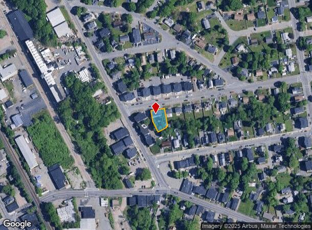  11 Bellevue Ave, Brockton, MA Parcel Map