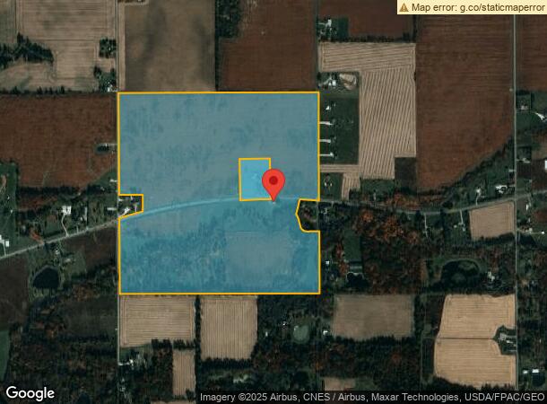  7930 Spencerville Rd, Lima, OH Parcel Map