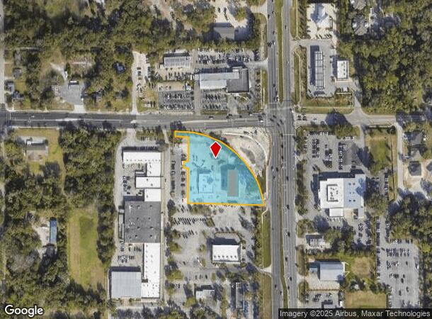  1700 S Woodland Blvd, Deland, FL Parcel Map