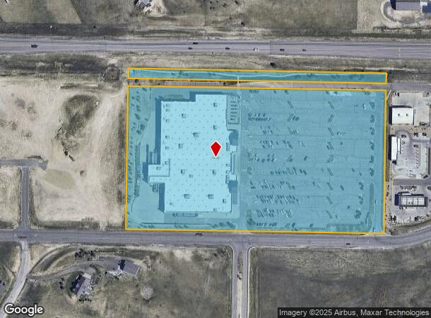 2100 Legacy Cir, Elizabeth, CO Parcel Map