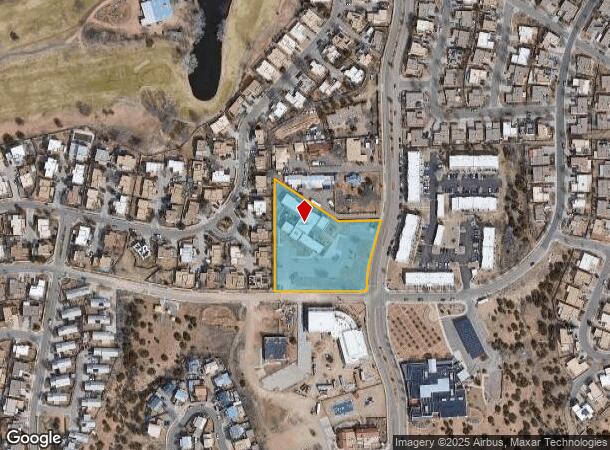  6601 Valentine Way, Santa Fe, NM Parcel Map