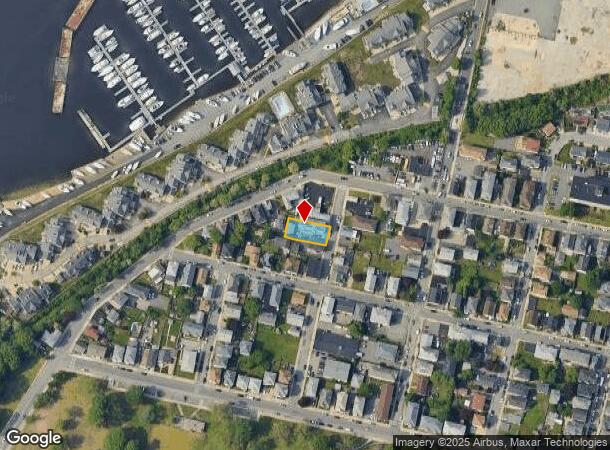  25 Howard St, Fall River, MA Parcel Map