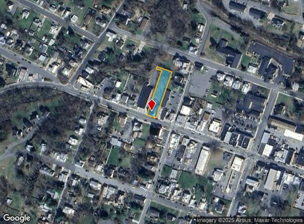  234 W King St, Strasburg, VA Parcel Map