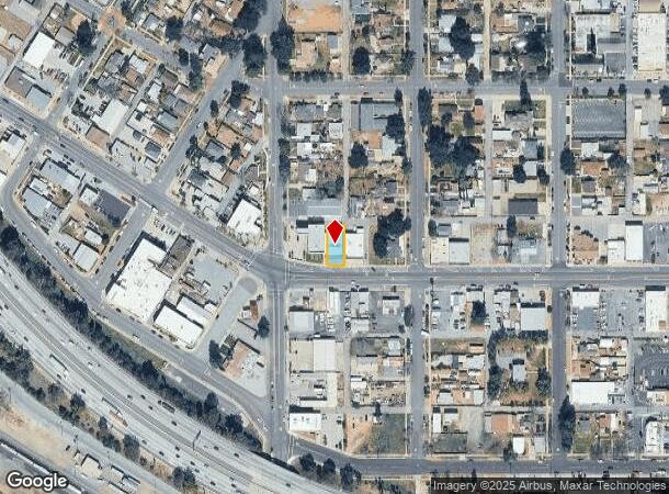 136 E Sixth St, Beaumont, CA Parcel Map