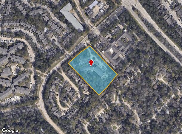4550 S Panther Creek Dr, Spring, TX Parcel Map