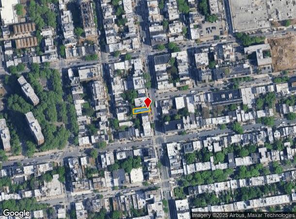  1022 Bedford Ave, Brooklyn, NY Parcel Map