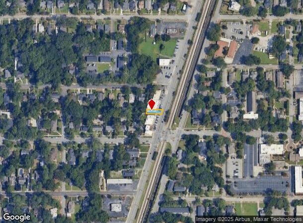  3389 Main St, Atlanta, GA Parcel Map