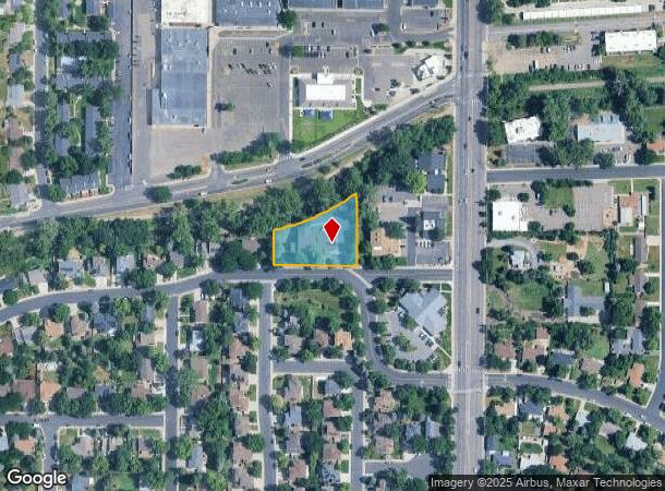  141 W Davies Ave N, Littleton, CO Parcel Map