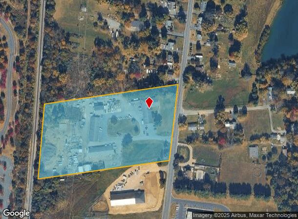  1613 Reed Rd, Pennington, NJ Parcel Map
