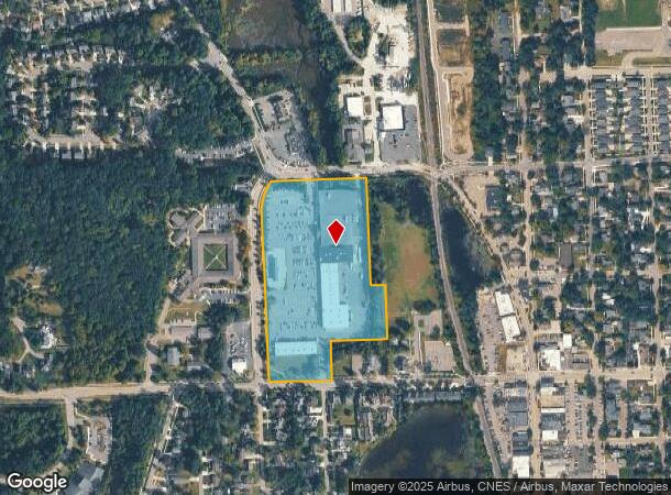  580 Highland Ave, Milford, MI Parcel Map