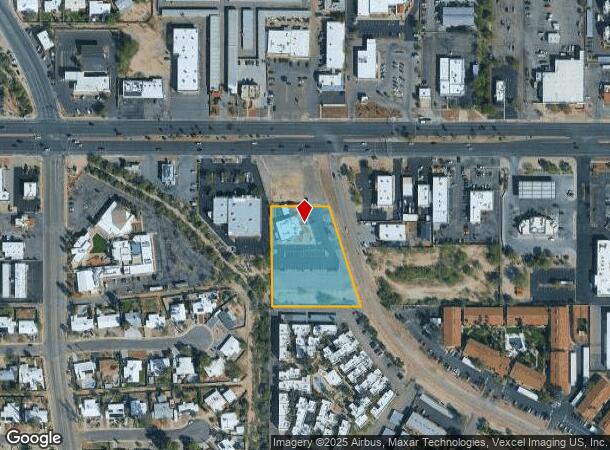  8424 E Old Spanish Trl, Tucson, AZ Parcel Map