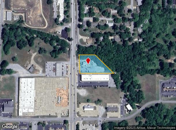 1621 S Main St, Grove, OK Parcel Map