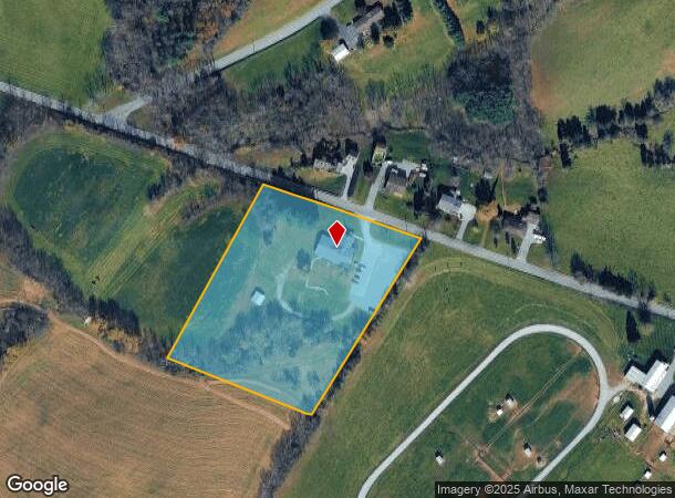 1214 Big Mount Rd, Dover, PA Parcel Map