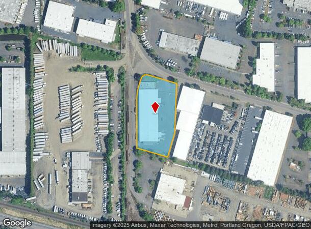 13030 Ne Whitaker Way, Portland, OR Parcel Map