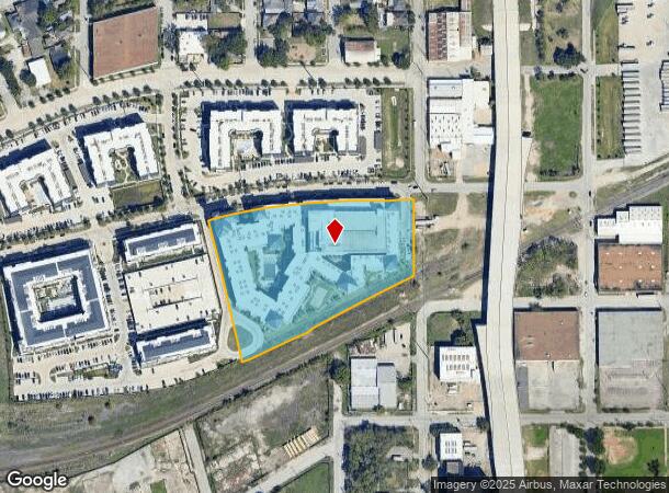  1550 Leona St, Houston, TX Parcel Map