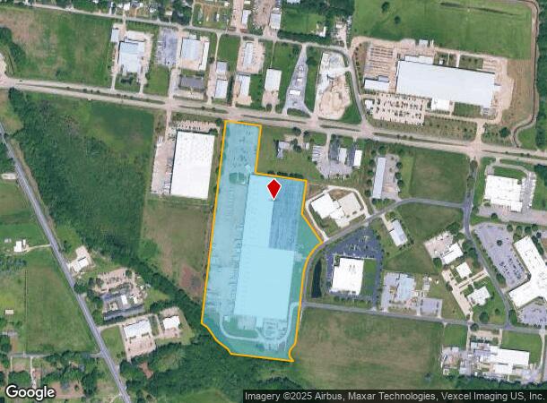 909 W Pont Des Mouton Rd, Lafayette, LA Parcel Map
