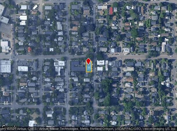  4111 Se 28Th Pl, Portland, OR Parcel Map