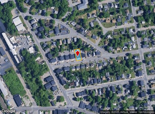  26 Bellevue Ave, Brockton, MA Parcel Map