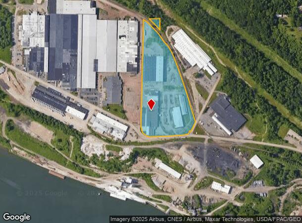 Half Moon Rd, Weirton, WV Parcel Map