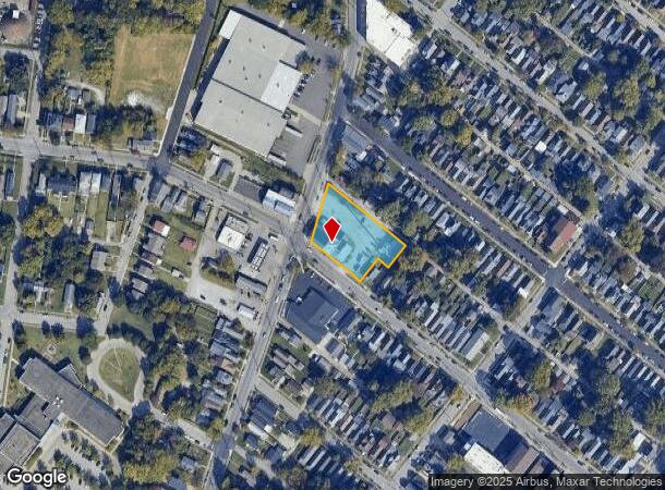1471 S Shelby St, Louisville, KY Parcel Map