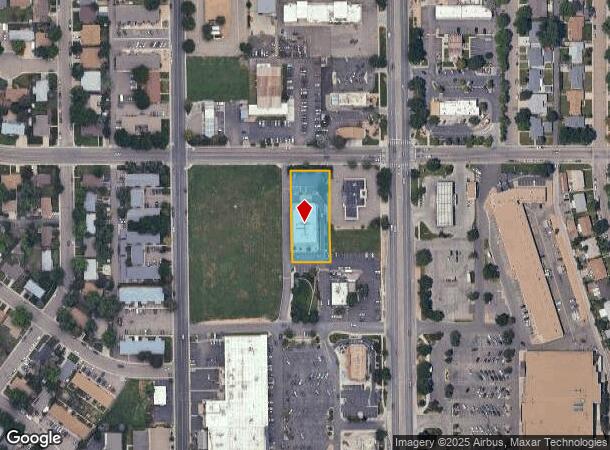 1817 Main St, Longmont, CO Parcel Map