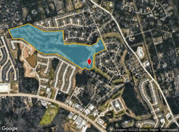 5454 Highway 105 W, Conroe, TX Parcel Map