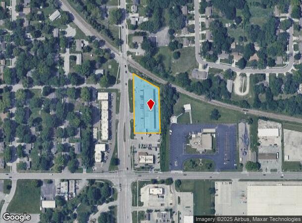 840 S Harrison St, Olathe, KS Parcel Map