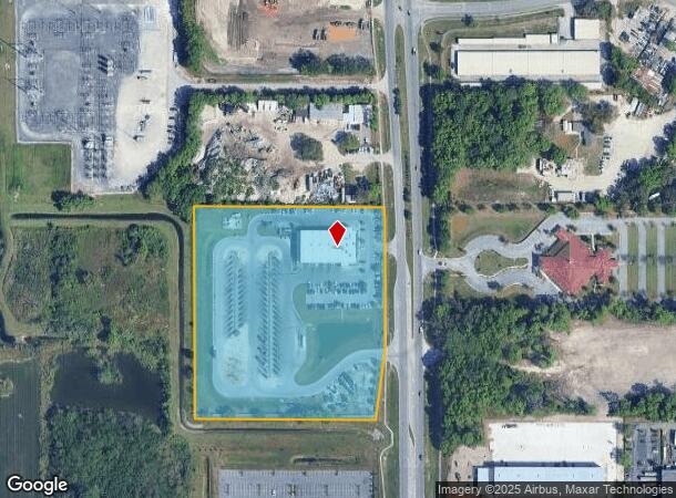  5722 N Pine Hills Rd, Orlando, FL Parcel Map
