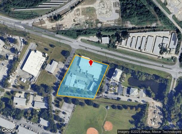 2501 E President St, Savannah, GA Parcel Map