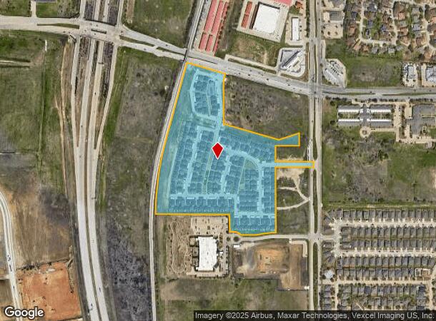  5669 Altamesa Blvd, Fort Worth, TX Parcel Map