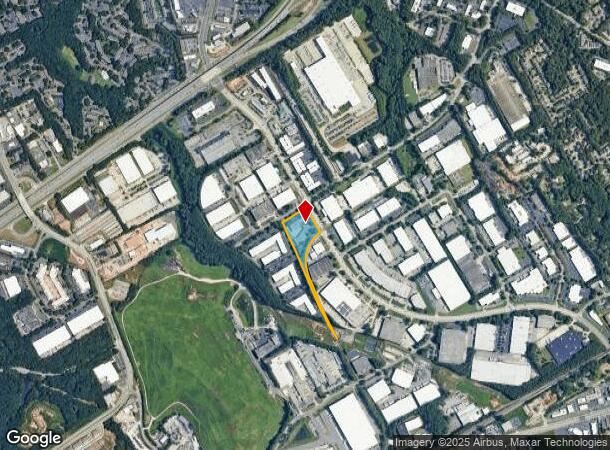  6760 Jimmy Carter Blvd, Peachtree Corners, GA Parcel Map