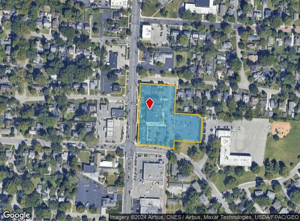  4400 N High St, Columbus, OH Parcel Map