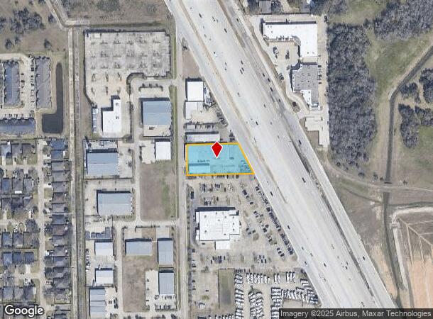  1109 Gulf Fwy S, League City, TX Parcel Map