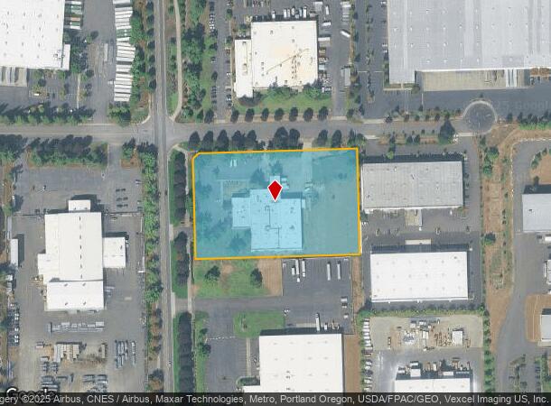  13908 N Columbia Blvd, Portland, OR Parcel Map
