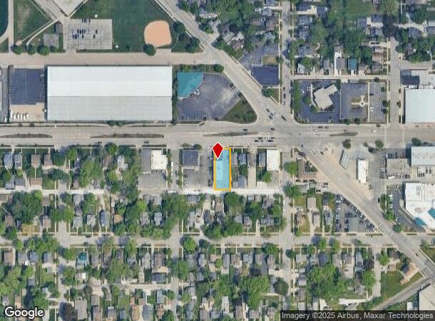  1023 W College Ave, Appleton, WI Parcel Map