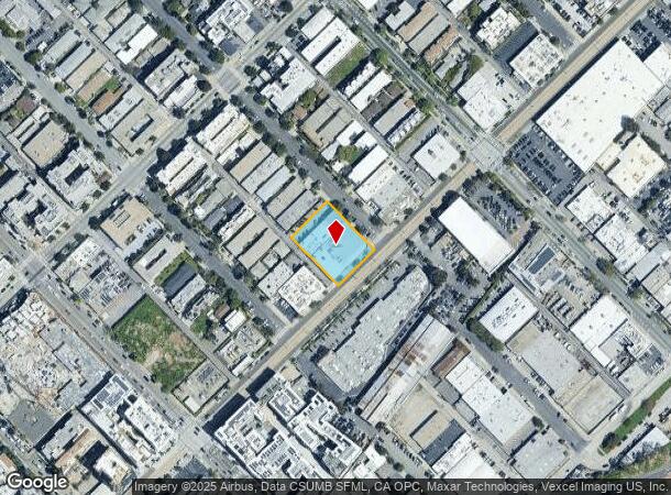  1558 10Th St, Santa Monica, CA Parcel Map