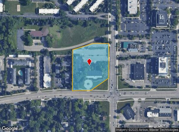  120 W Saginaw St, East Lansing, MI Parcel Map