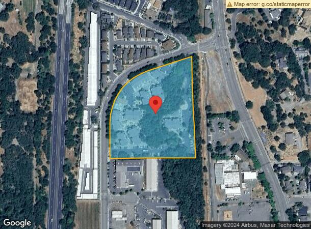  1570 Grove St, Healdsburg, CA Parcel Map